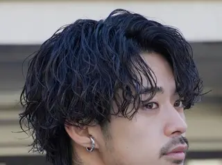 パーマ メンズ レディース／メンズ パーマ特化／内山遥斗のヘアスタイル