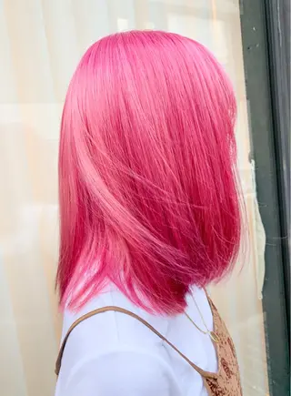 ミディアム 🍀ケアブリーチ カラー🍀坂井のヘアスタイル