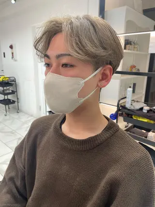 メンズ 大阪美容師 井上智博のヘアスタイル