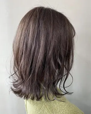 ミディアム カラー ヘアアレンジ Hatanaka Airiのヘアスタイル