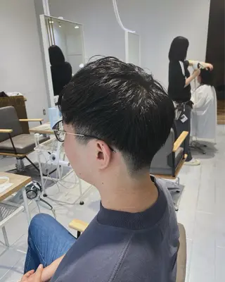 ショート メンズ メンズカット/ニュア ンスパーマkaitoのヘアスタイル