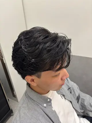 ショート パーマ メンズ Rui /池袋/モデル募集中のヘアスタイル