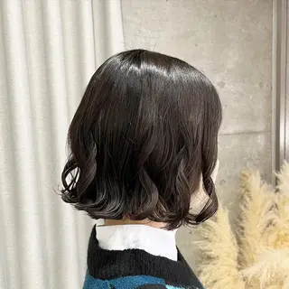 ショート パーマ ロングパーマ木村 ボブパーマのヘアスタイル