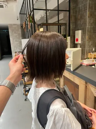 ショート カラー 🔥メンズパーマ🔥 鈴木 翔斗のヘアスタイル