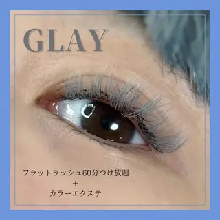 マツエク・マツパ 【OKIKA】 らん🦖🌈🧡のマツエク・マツパデザイン
