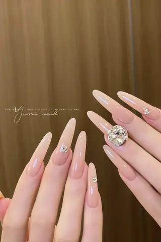 ネイル AND Nail 長さだし専門店のネイルデザイン