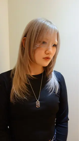 ロング HEIMER ミカド　サトル△のヘアスタイル