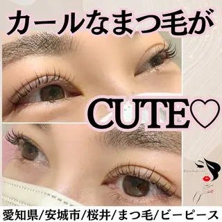 マツエク・マツパ B peace. はるかのマツエク・マツパデザイン