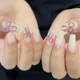 ネイル By moonネイル 🌷ワンホン/韓国風のネイルデザイン