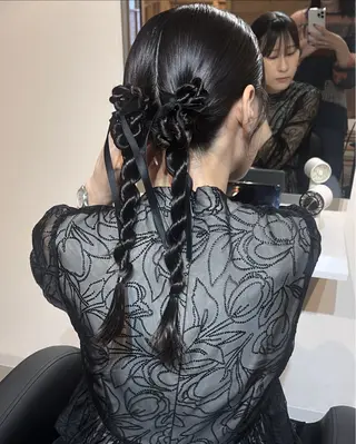 ヘアアレンジ oma　袮次金 鈴香のヘアスタイル
