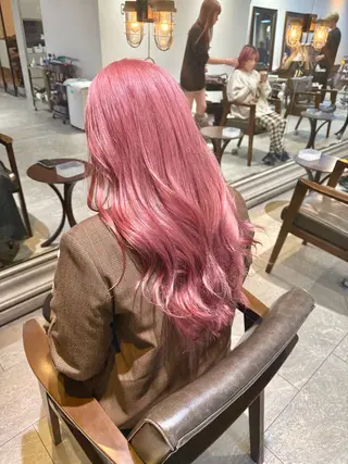 ロング カラー 🌈インナーカラー ‘ショウマ’🌈のヘアスタイル