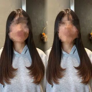 ロング 韓国💞艶カラー/ 髪質改善/ハルカ🌙のヘアスタイル