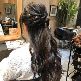 ヘアアレンジ 小松崎 友宏のヘアスタイル