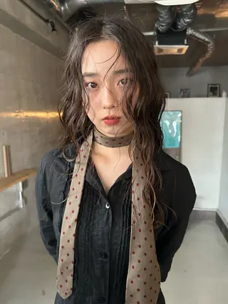 カラー パーマ 斎藤祐樹 /レイヤー/パーマのヘアスタイル