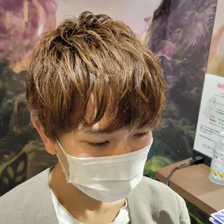 ヘアアレンジ メンズ ショート 伊藤 史哉のヘアスタイル
