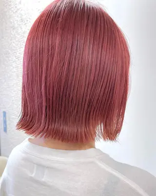 カラー 髪質改善/縮毛矯正/ 暖色カラー💫のヘアスタイル