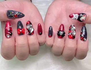 ネイル lucky nail 歌舞伎町のネイルデザイン