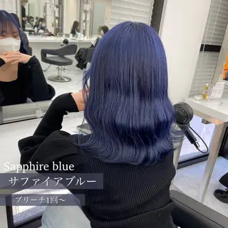 セミロング カラー ヘアアレンジ 🤍CANDY横浜 【公式】🤍のヘアスタイル