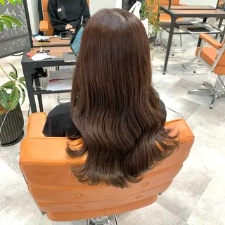 ロング カラー ヘアアレンジ マツオカ マコのヘアスタイル