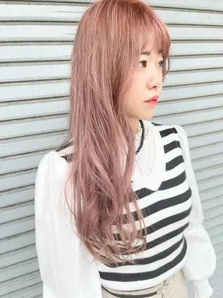 ロング カラー 伊藤 一樹のヘアスタイル