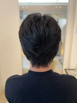 ミディアム lachiq R+ カイトのヘアスタイル