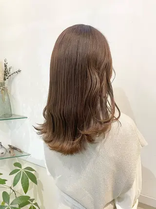 ロング カラー 髪質改善カラー🤍 エクステ✨君島由実子のヘアスタイル