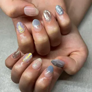 ネイル NORA nail UMEDA MAIのネイルデザイン