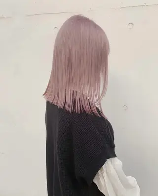 セミロング カラー 🌟カットレイヤー ボブ森龍哉のヘアスタイル