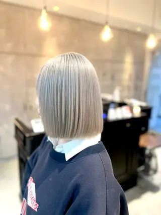 ミディアム カラー 🌈インナーカラー ‘ショウマ’🌈のヘアスタイル