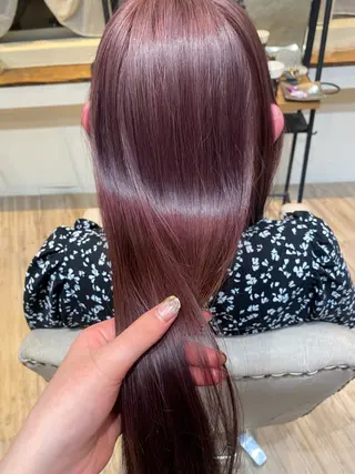 ロング 美髪矯正/髪質改善 🫧山﨑　真歩🫧のヘアスタイル