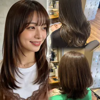 セミロング 🪞顔周りカット🪞 北里朋子のヘアスタイル