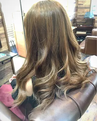 ロング カラー 川名 充✂️のヘアスタイル
