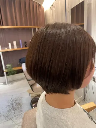 ショート 特化✨透明感カラー 白髪染め✨住田緋菜のヘアスタイル
