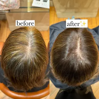 カラー 北島 菜々美のヘアスタイル
