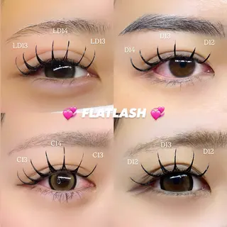 マツエク・マツパ Mell Yuuna ♡パリエク /束感のマツエク・マツパデザイン