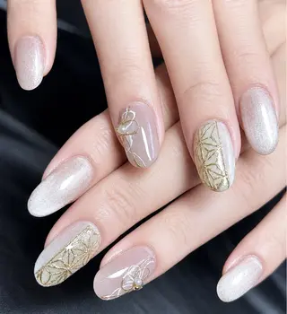 ネイル Horie 雪のネイルデザイン