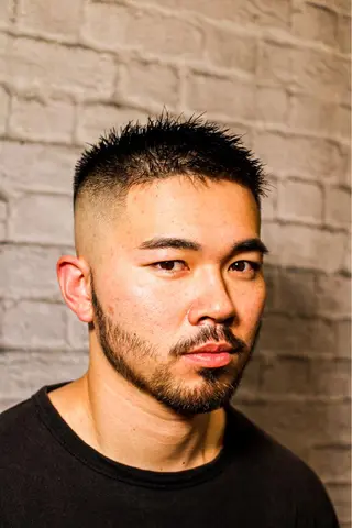 ショート メンズ メンズカット 佐藤優菜のヘアスタイル