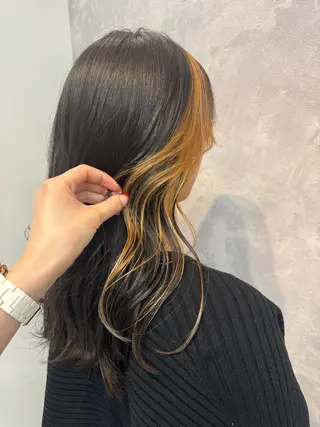 ロング カラー ヒヨシ ルナのヘアスタイル