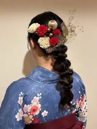 ロング 🇰🇷透明感×ハイ トーン🌟tomoのヘアスタイル