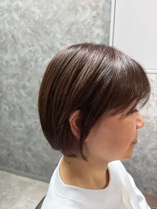 ミディアム 島田 叶夢のヘアスタイル