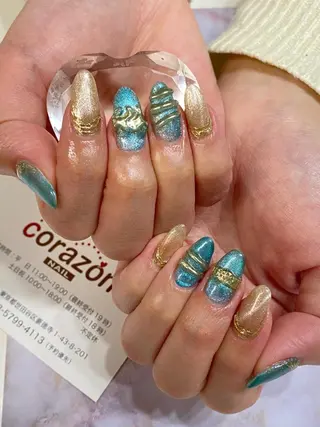ネイル corazon所属・ネイリスト aicoのネイルデザイン