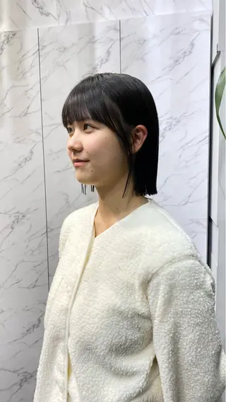 ショート マツザキ マナトのヘアスタイル