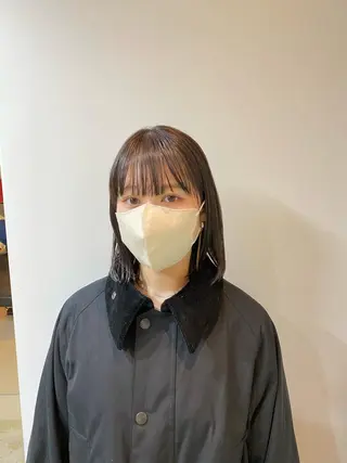 ショート カラー ボブ/くびれショート モデル募集中cocoのヘアスタイル