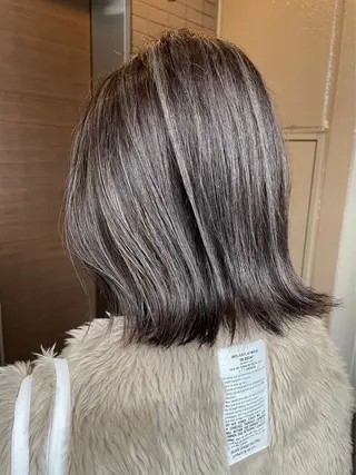 ミディアム 海外風レイヤー🥥 NANAのヘアスタイル