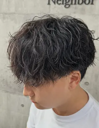 パーマ シャドウパーマ/立川 メンズ/コタロウのヘアスタイル