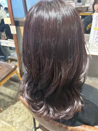 ロング カラー 福村 彩夏のヘアスタイル