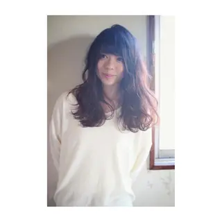 セミロング 土井 浩輔のヘアスタイル