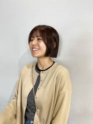 ミディアム かわい りほのヘアスタイル