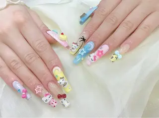 ネイル ╹◡╹MimoEye lash🌻Nailのマツエク・マツパデザイン