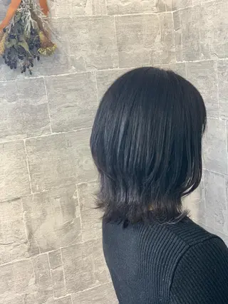 ショート メンズスタイル バレイヤージュ　齋藤のヘアスタイル